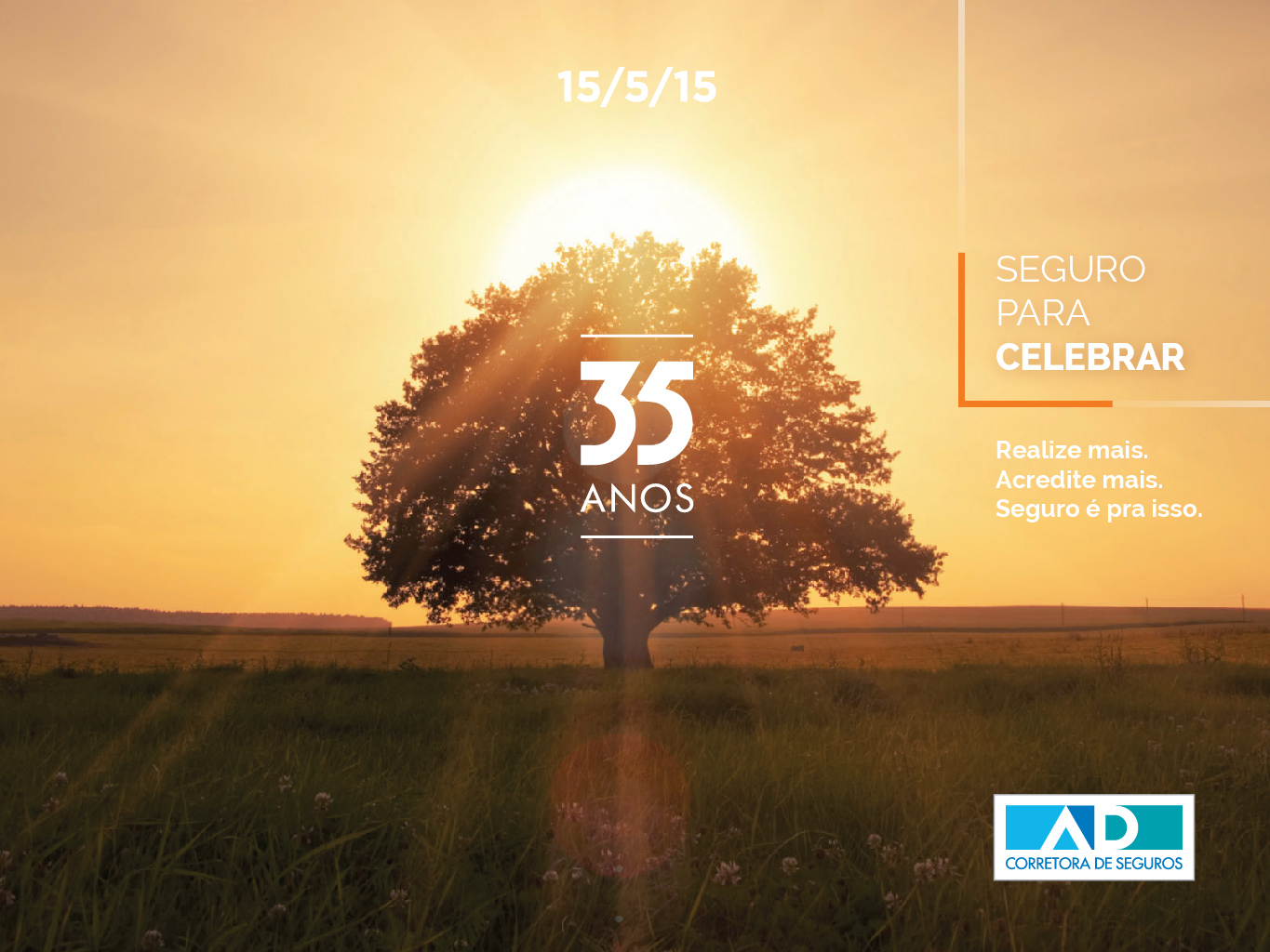 AD Corretora de Seguros celebra 35 anos de sucesso no mercado segurador