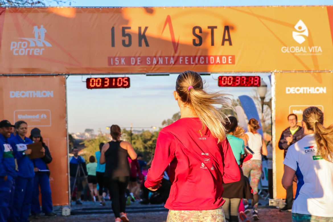 No próximo domingo (3) acontece a Corrida 15K de Santa Felicidade, etapa Inverno