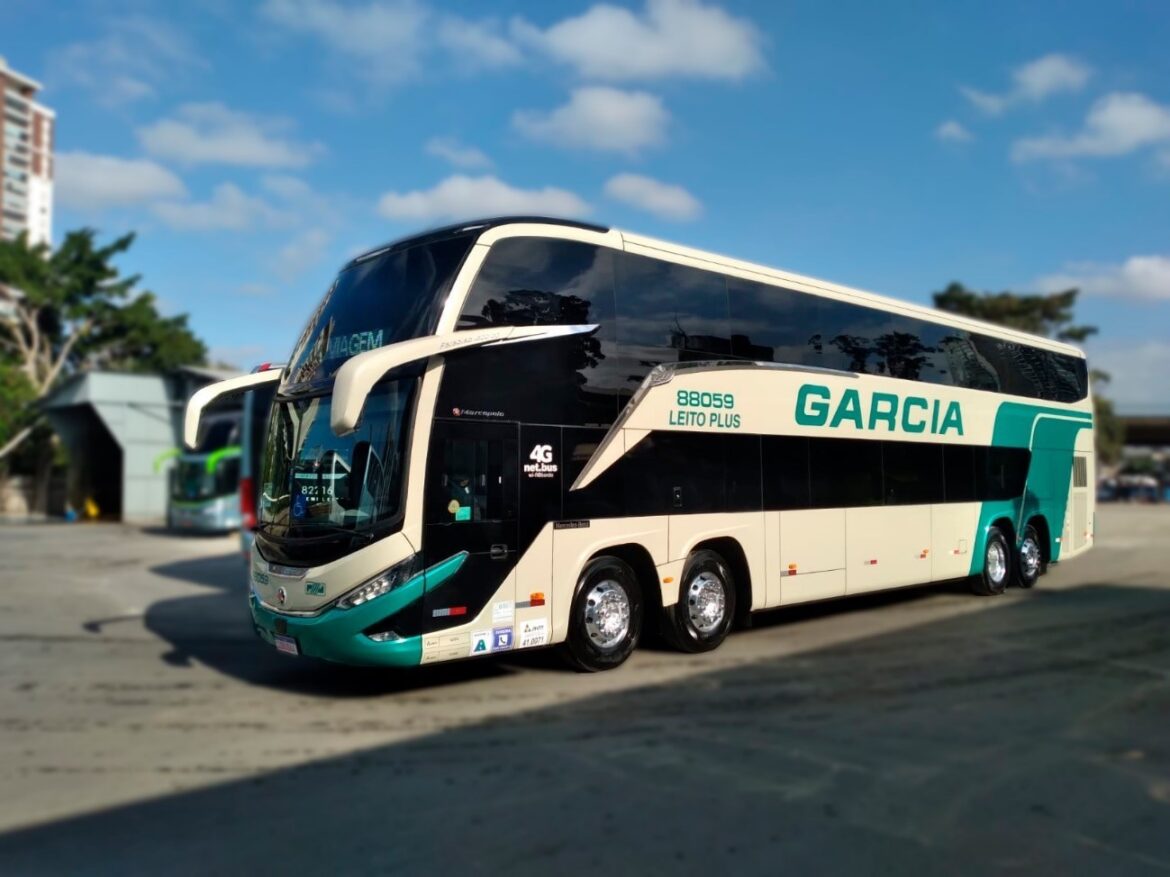 Ônibus retrô será uma das atrações da Viação Garcia na 48ª Expo Umuarama