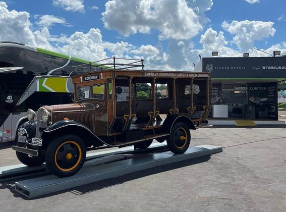 ExpoLondrina: Viação Garcia e Brasil Sul expõem a histórica ‘Catita’ e o revolucionário metaverso