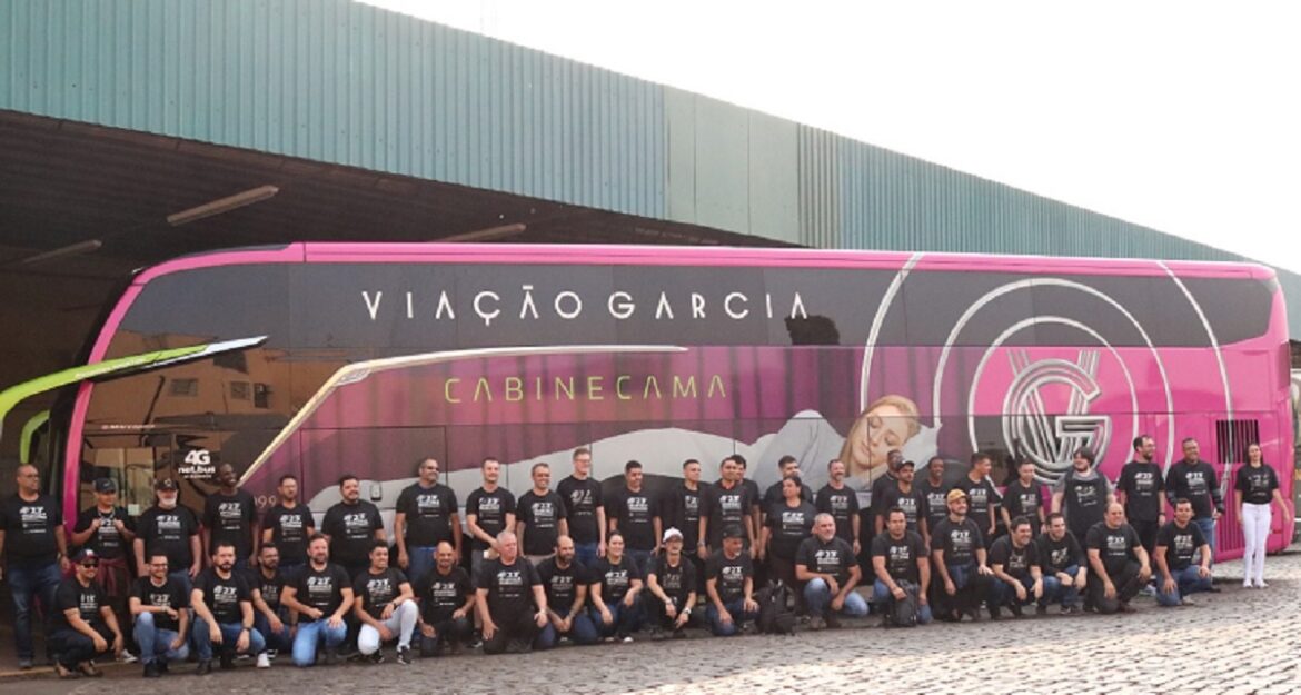 Viação Garcia/Brasil Sul promove encontro de busólogos
