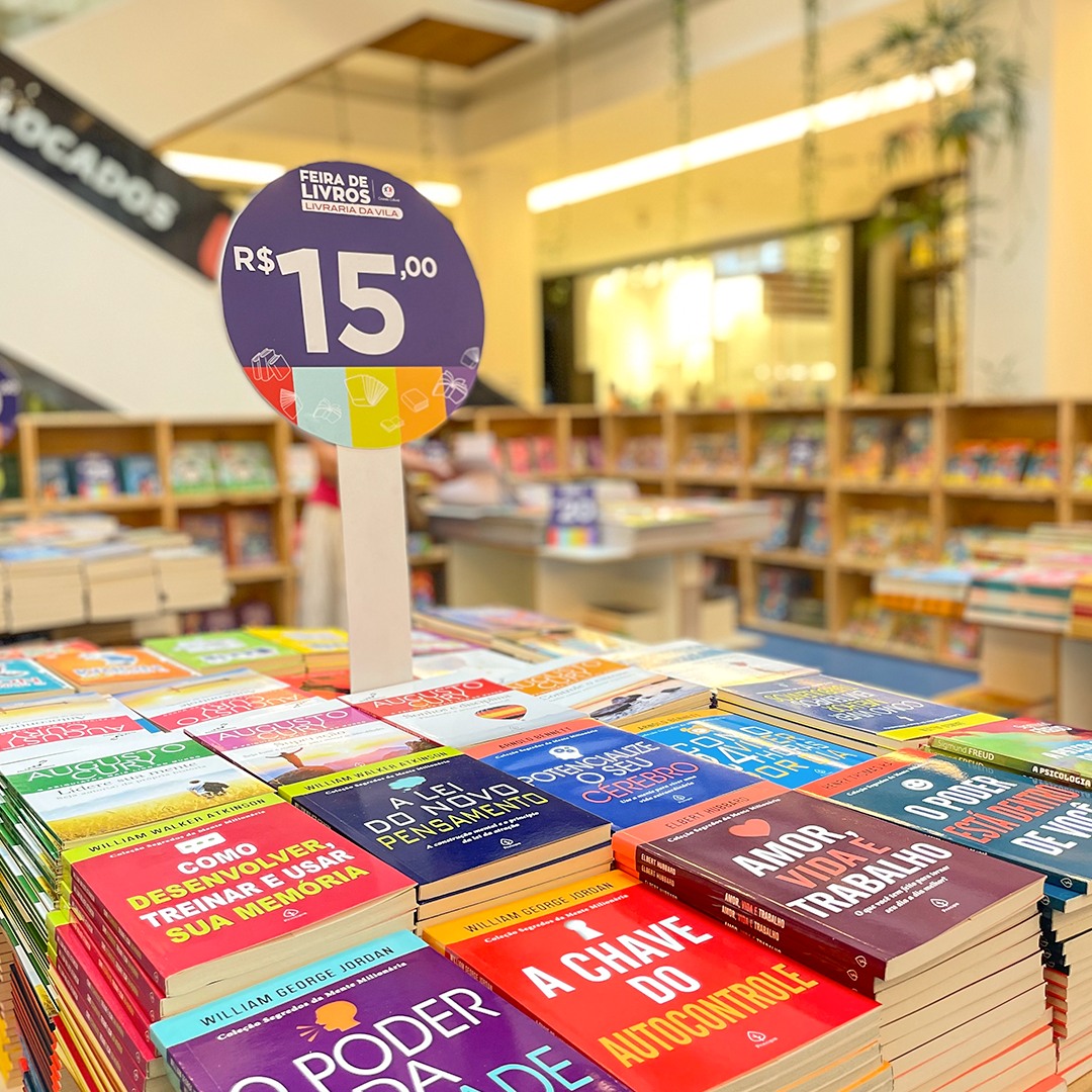 Aurora Shopping recebe “Feira do Livro”