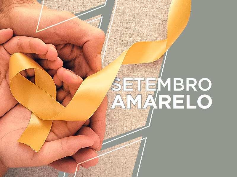 Campanha Setembro Amarelo visa combater o estigma do suícido