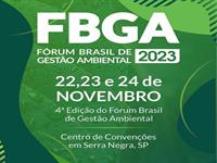Fórum Brasil de Gestão Ambiental reunirá 10 mil pessoas em novembro