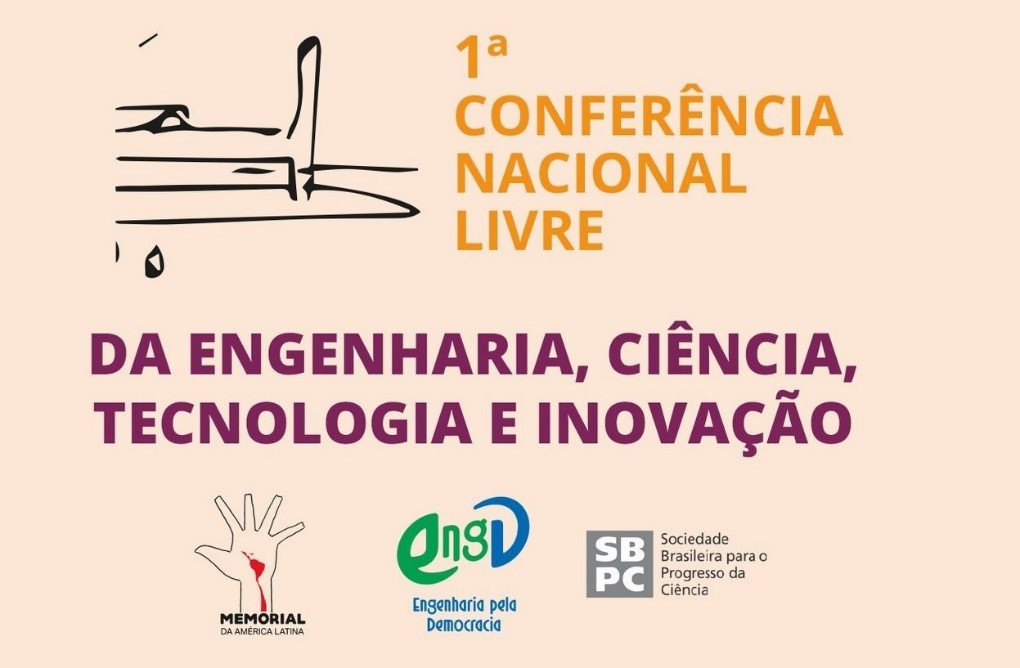 Entidades promovem Conferência Nacional Livre da Engenharia, Ciência, Tecnologia e Inovação