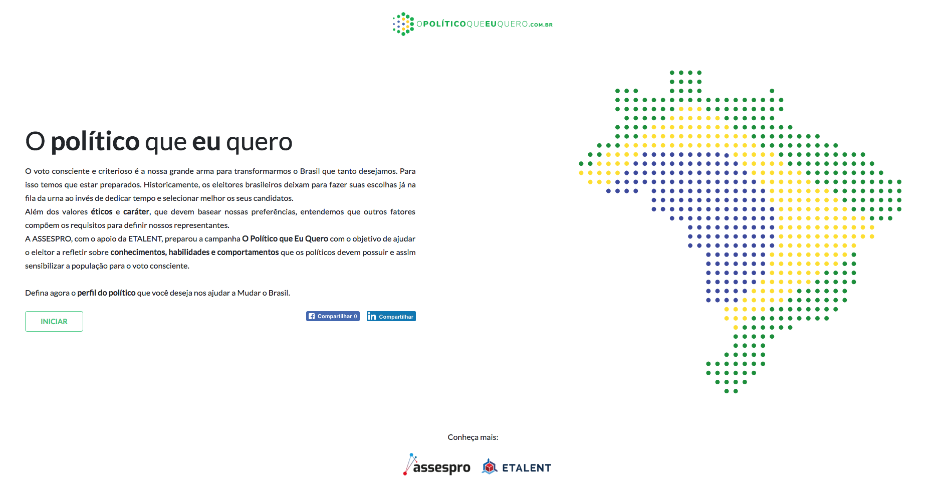 ASSESPRO lança campanha nacional para conscientizar o eleitor brasileiro