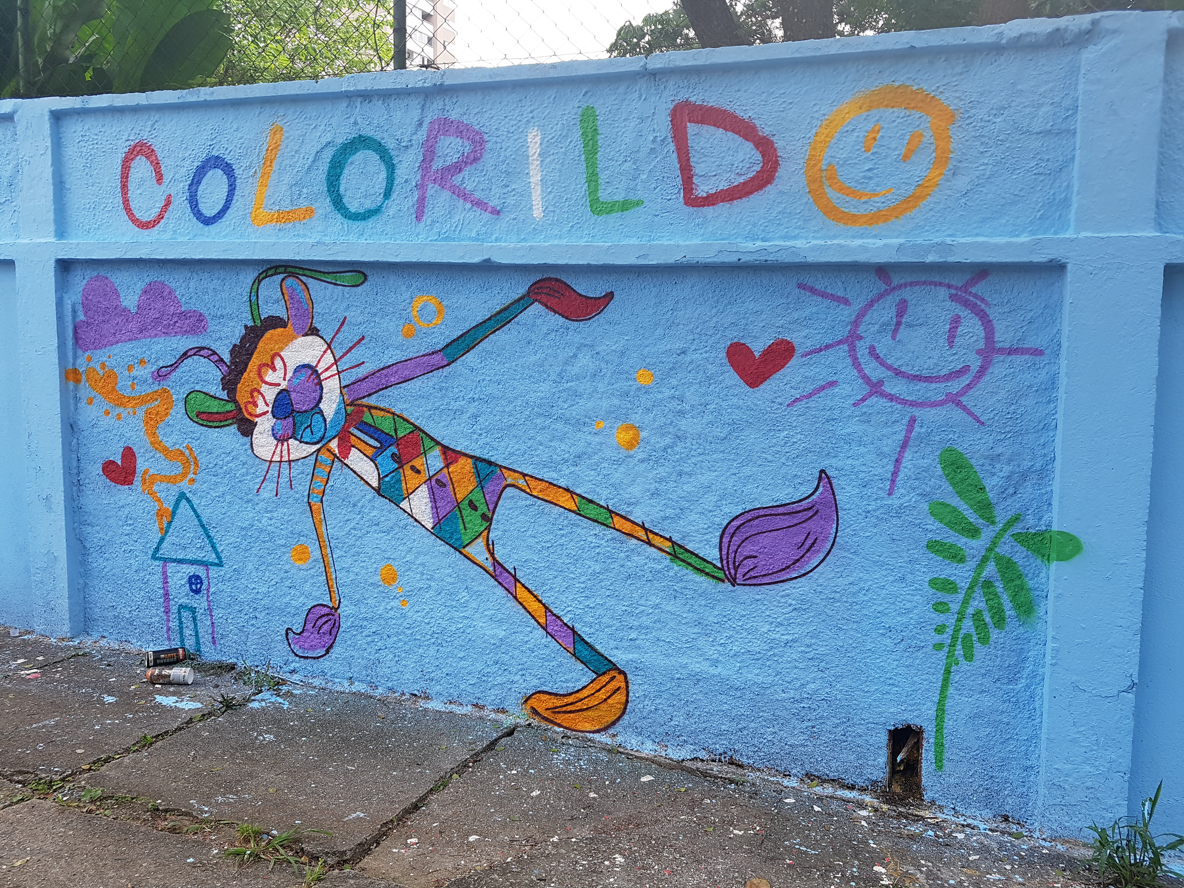 Praça e EMEI no Butantã ganharão novas cores e grafites