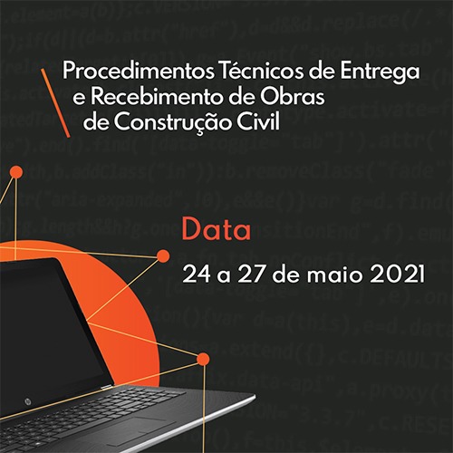 Conteúdo técnico centralizado facilita a atualização de engenheiros para entrega e recebimento de obras