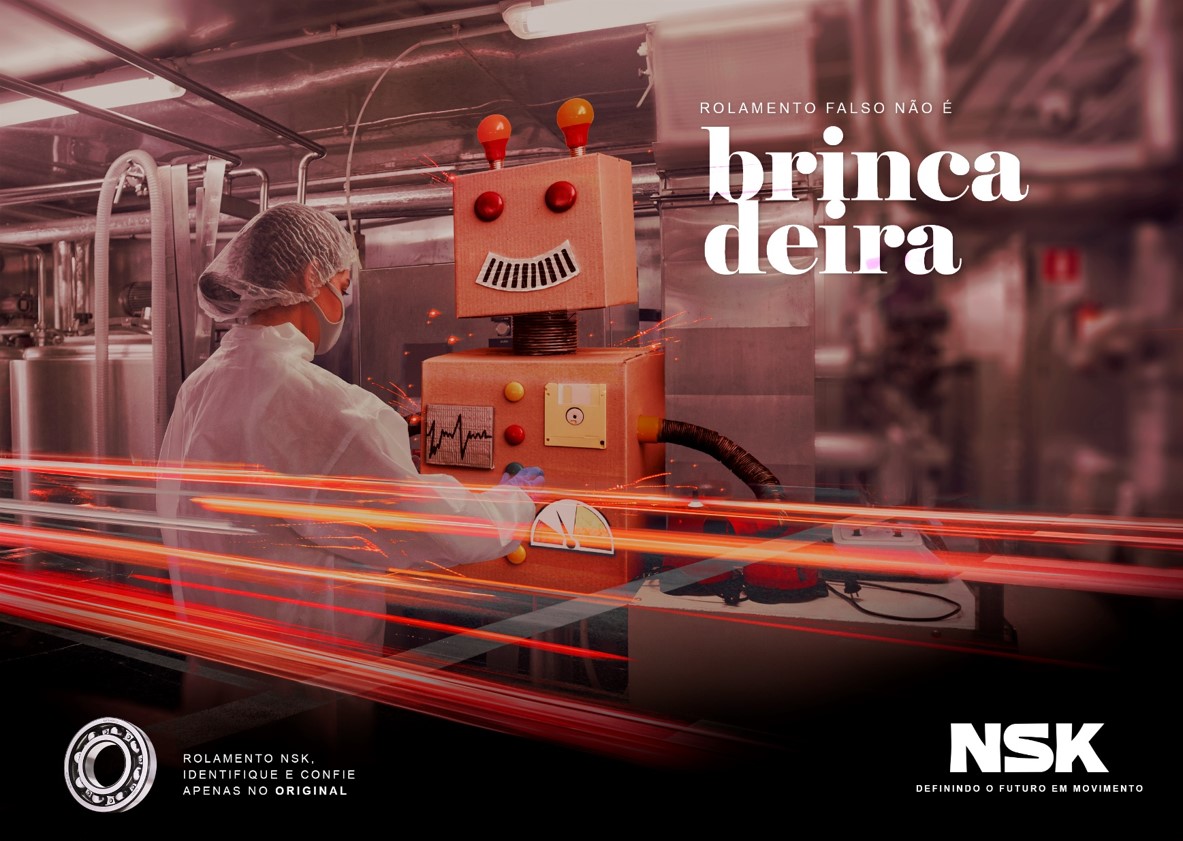 Campanha da NSK contra falsificação de rolamentos está entre as melhores de 2021