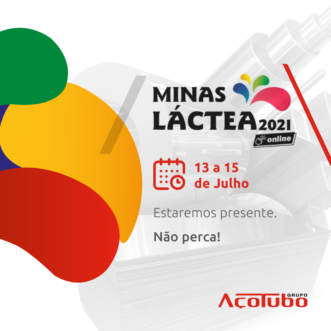 Açotubo leva a força e os benefícios do aço inox para a edição virtual do  Minas Láctea