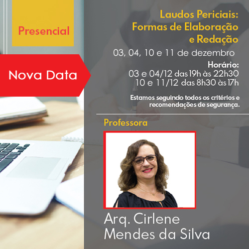 Ibape/SP ensina técnicas para elaboração e redação de laudos periciais de qualidade no retorno aos cursos presenciais