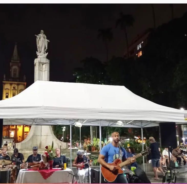Roda de Samba anima o Largo do Machado neste fim de semana