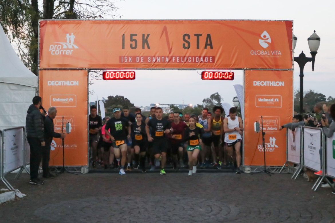 Últimos dias de inscrições para a Corrida 15 k de Santa Felicidade, etapa inverno