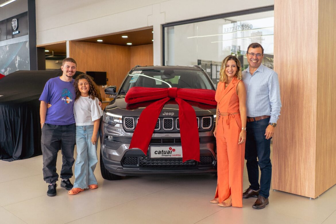 Vencedor do sorteio do Jeep Compass é de Arapongas