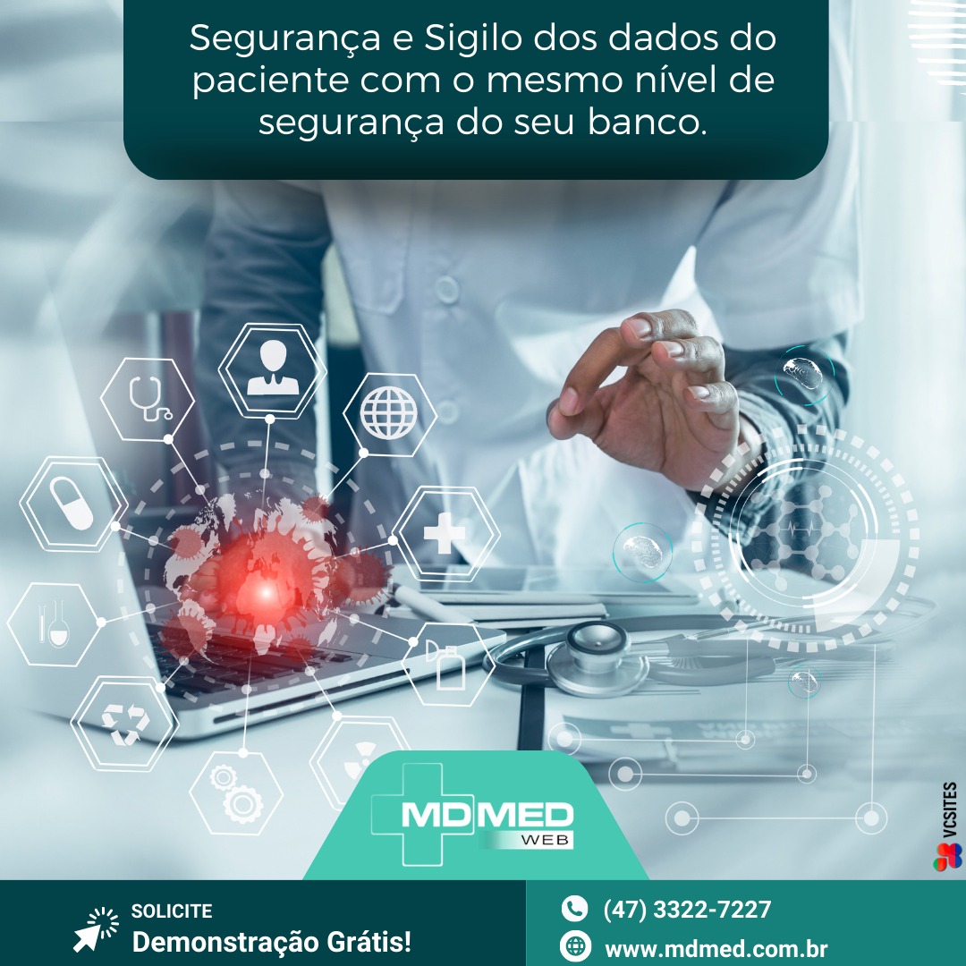 LGPD e segurança ao escolher um Software Médico