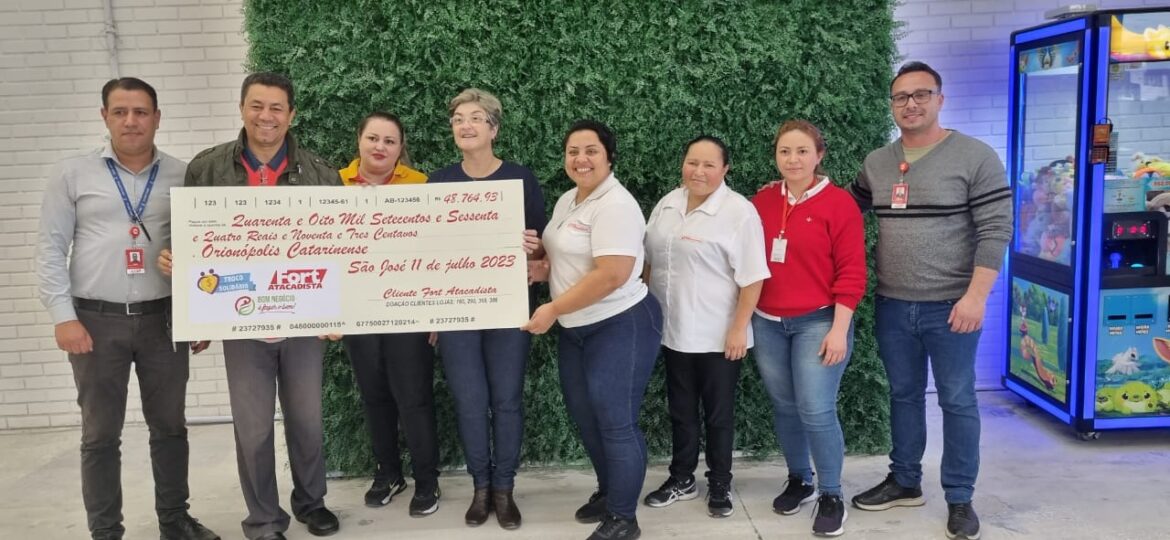 Grupo Pereira destina R$ 1,4 milhão para instituições beneficentes com o Programa Troco Solidário 
