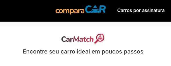 ComparaCAR lança ‘Car Match’, solução que ajuda o usuário a encontrar as ofertas que mais combinam com o seu perfil