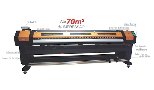 A Plotter de impressão sublimação: o equipamento essencial para personalização de produtos