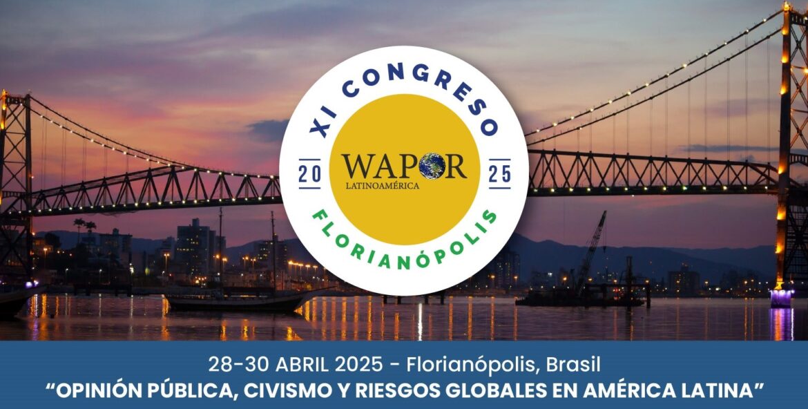 Em Florianópolis, Congresso Latino-americano WAPOR tem início no próximo dia 28 na UFSC